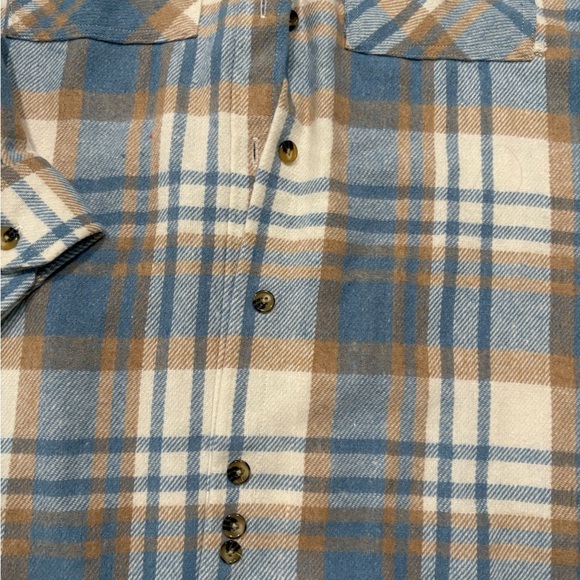 Simply southern men’s flannel. Button up shirt. Size medium. - Picture 2 of 8